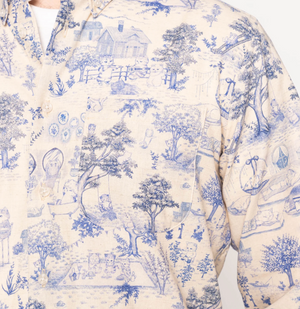 Naked & Famous - Easy Shirt Linen Cats